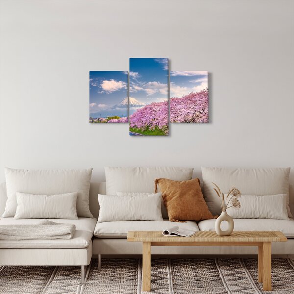 Slika - Japanski proljetni krajolik (90x60 cm)
