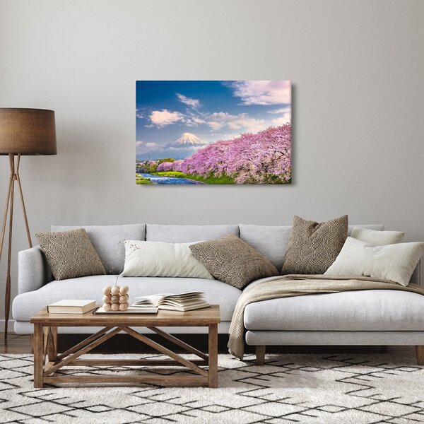 Slika - Japanski proljetni krajolik (90x60 cm)