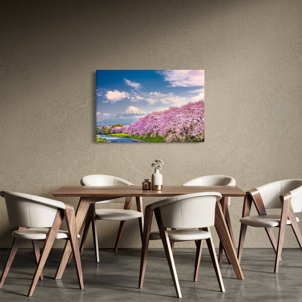 Slika - Japanski proljetni krajolik (90x60 cm)