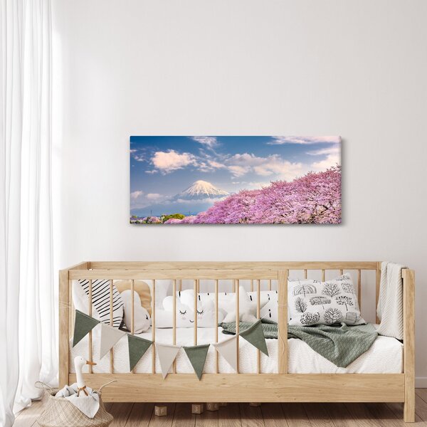Slika - Japanski proljetni krajolik (120x50 cm)