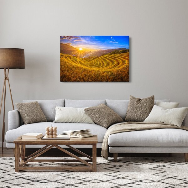 Slika - Rižine terase u Vijetnamu (90x60 cm)