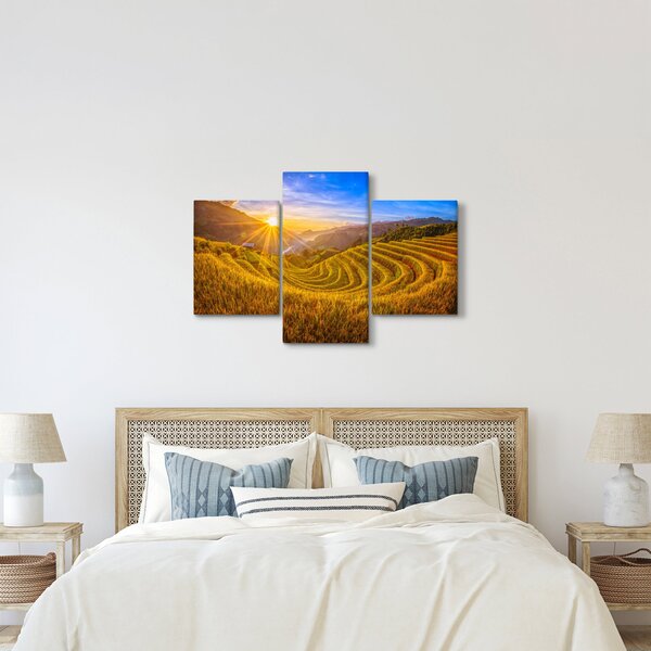 Slika - Rižine terase u Vijetnamu (90x60 cm)