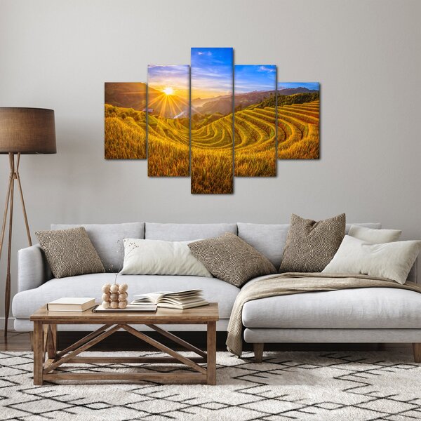 Slika - Rižine terase u Vijetnamu (150x105 cm)
