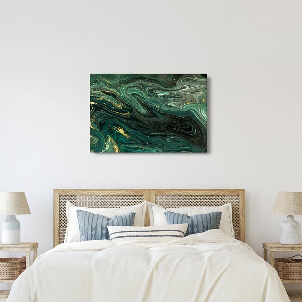 Slika - Zeleni mramor (90x60 cm)