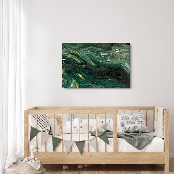 Slika - Zeleni mramor (90x60 cm)