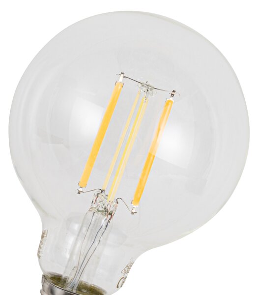 Set od 5 pametnih E27 prigušivih LED žarulja G95 prozirnih 7W 806 lm 2700-6500K Zigbee