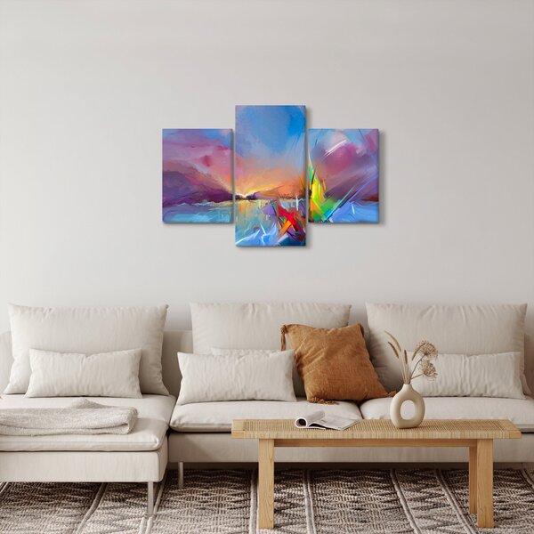 Slika - Zalazak sunca (90x60 cm)