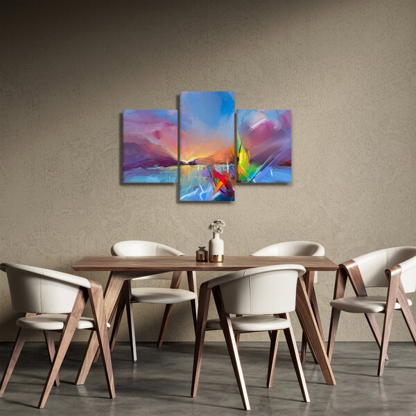 Slika - Zalazak sunca (90x60 cm)