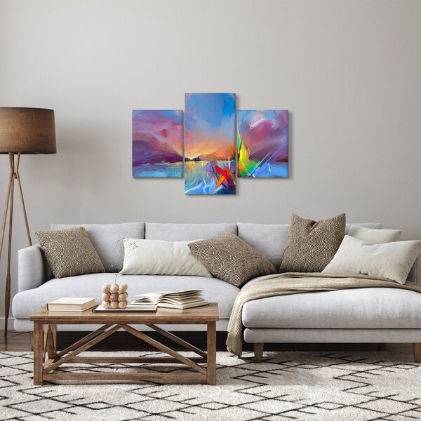 Slika - Zalazak sunca (90x60 cm)