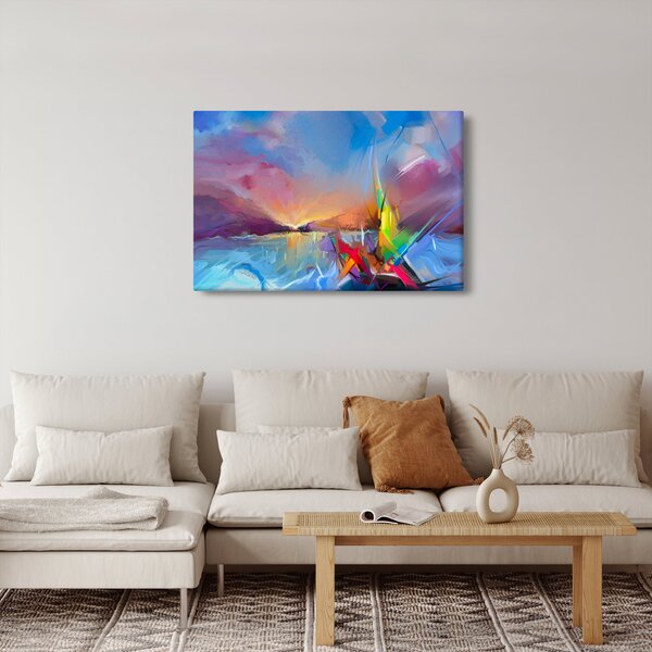 Slika - Zalazak sunca (90x60 cm)