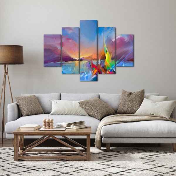 Slika - Zalazak sunca (150x105 cm)
