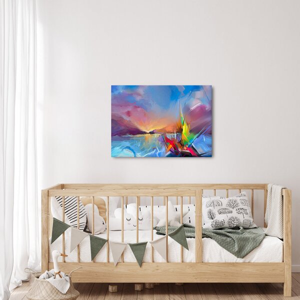 Slika - Zalazak sunca (70x50 cm)