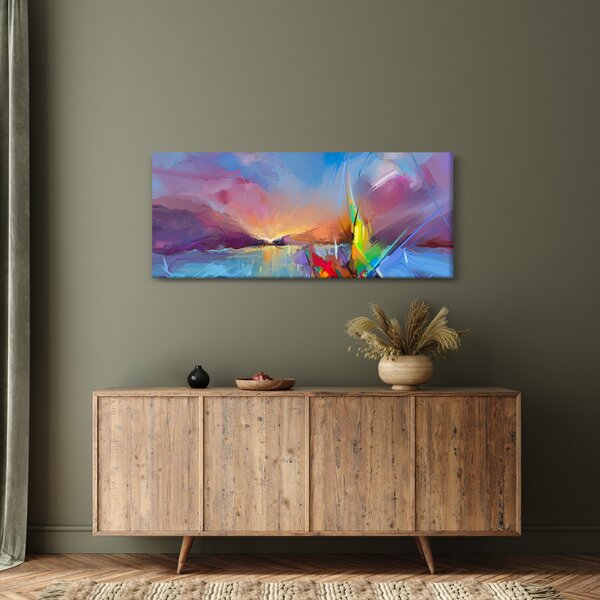Slika - Zalazak sunca (120x50 cm)