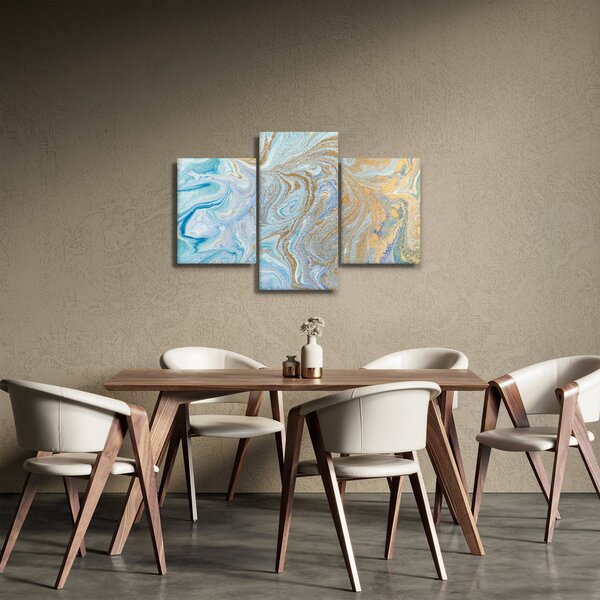 Slika - Plavi mramor (90x60 cm)