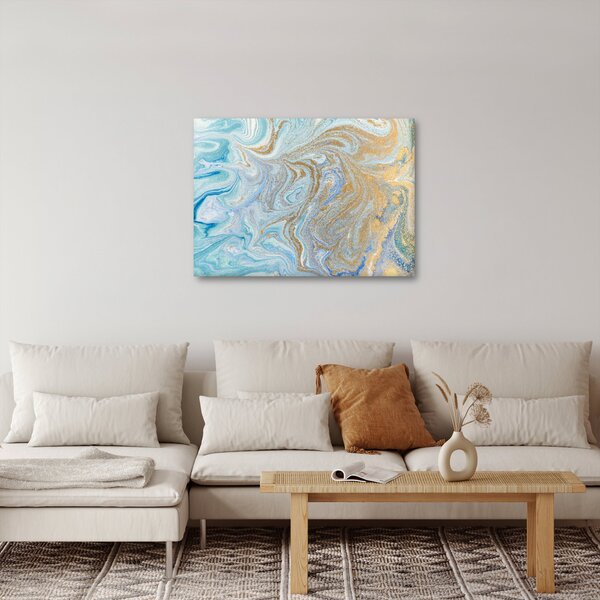 Slika - Plavi mramor (70x50 cm)