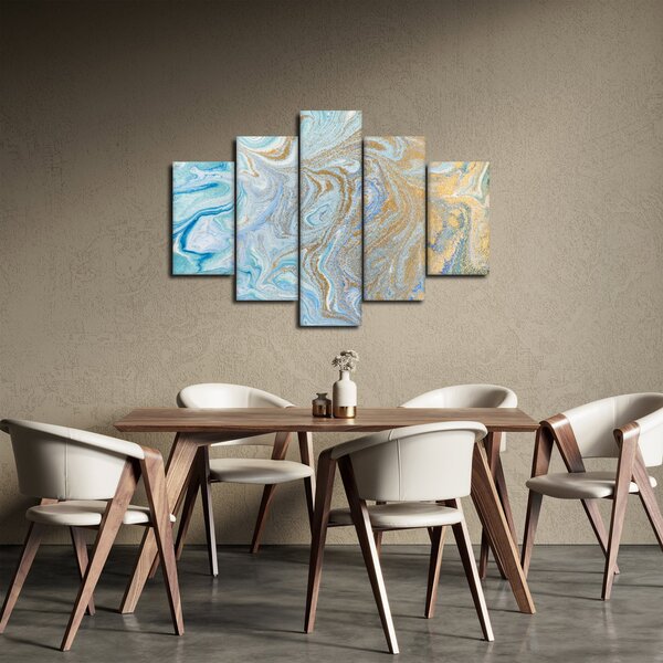 Slika - Plavi mramor (150x105 cm)