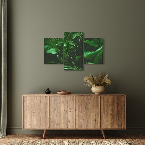 Slika - Lišće palme (90x60 cm)