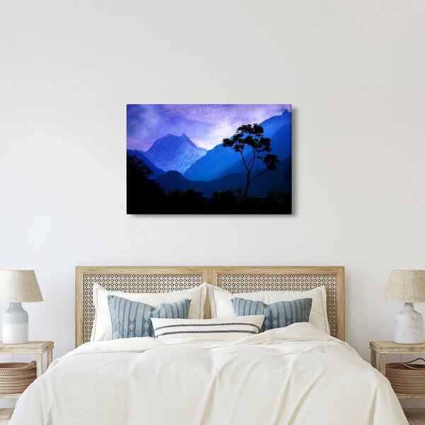 Slika - Noćno nebo u Nepalu (90x60 cm)