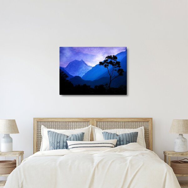 Slika - Noćno nebo u Nepalu (70x50 cm)