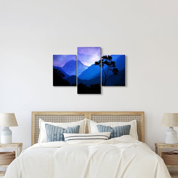 Slika - Noćno nebo u Nepalu (90x60 cm)