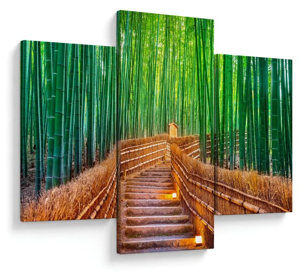 Slika - Šuma japanskog bambusa (90x60 cm)