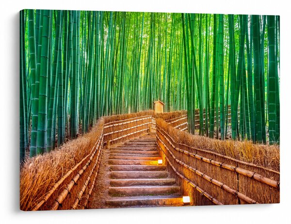 Slika - Šuma japanskog bambusa (70x50 cm)