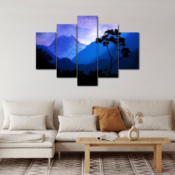 Slika - Noćno nebo u Nepalu (150x105 cm)