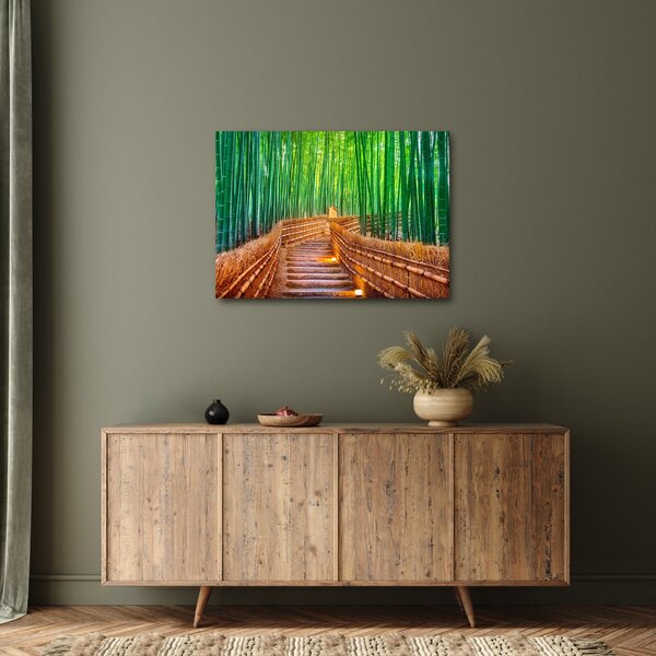Slika - Šuma japanskog bambusa (70x50 cm)