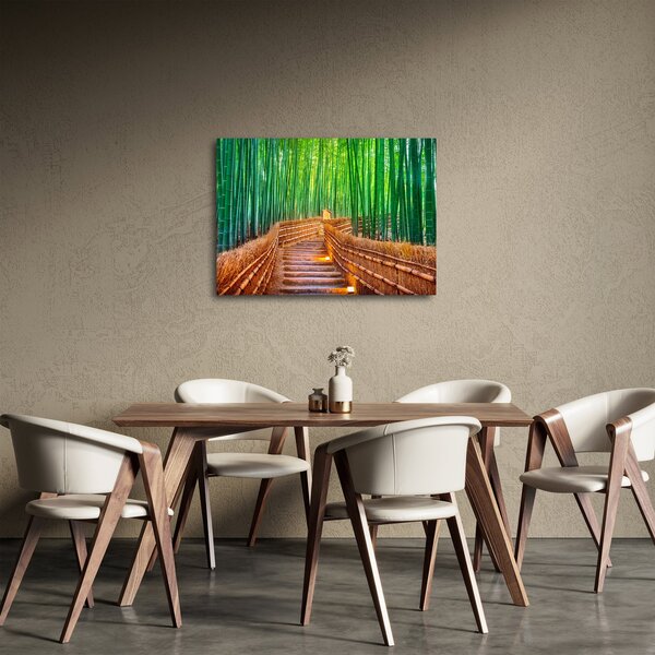 Slika - Šuma japanskog bambusa (70x50 cm)