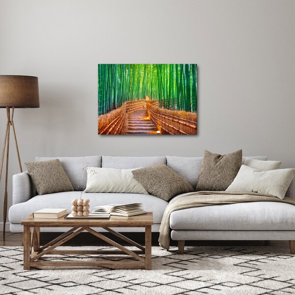 Slika - Šuma japanskog bambusa (70x50 cm)