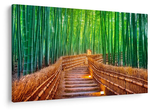 Slika - Šuma japanskog bambusa (90x60 cm)
