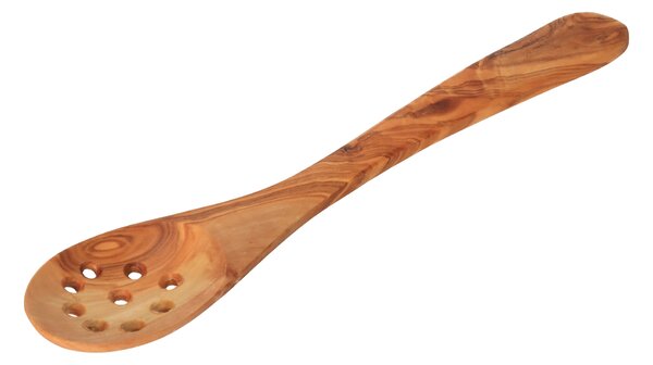 ATMOWOOD Kuhača od maslinovog drveta 25 cm s rupicama