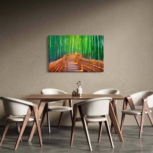 Slika - Šuma japanskog bambusa (90x60 cm)