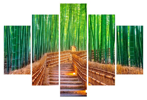Slika - Šuma japanskog bambusa (150x105 cm)