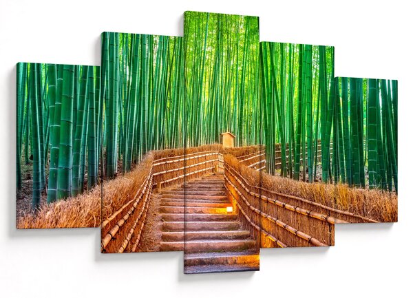 Slika - Šuma japanskog bambusa (150x105 cm)