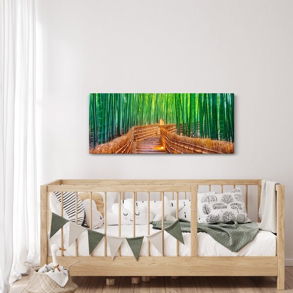 Slika - Šuma japanskog bambusa (120x50 cm)