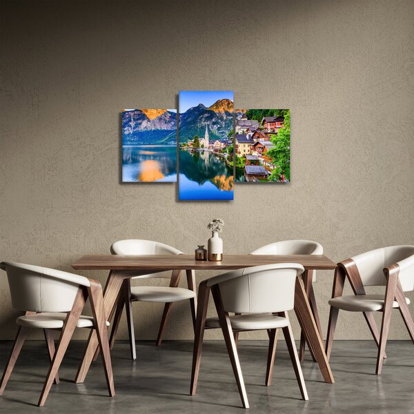 Slika - Alpsko selo (90x60 cm)