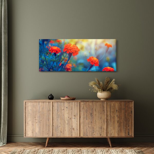 Slika - Narančasti cvjetovi (120x50 cm)
