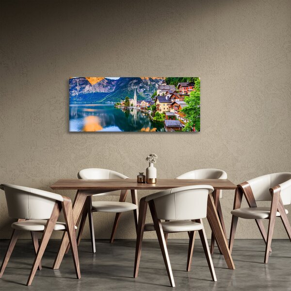 Slika - Alpsko selo (120x50 cm)