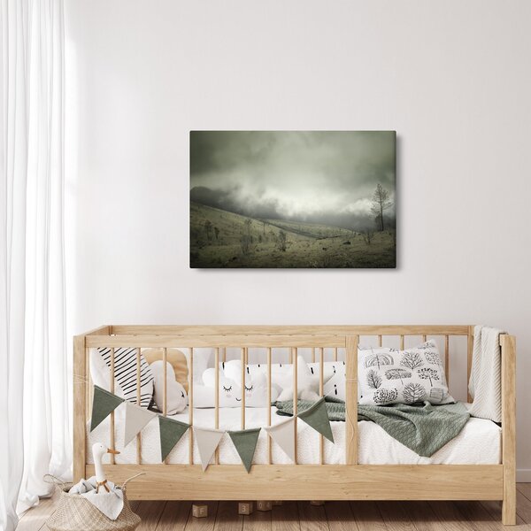 Slika - Krajolik prije oluje (90x60 cm)