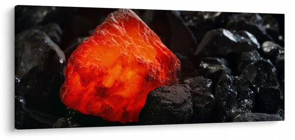 Slika - užareni mineral (120x50 cm)