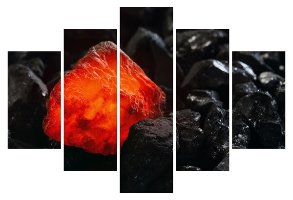 Slika - užareni mineral (150x105 cm)
