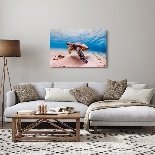 Slika - Kornjača u oceanu (90x60 cm)