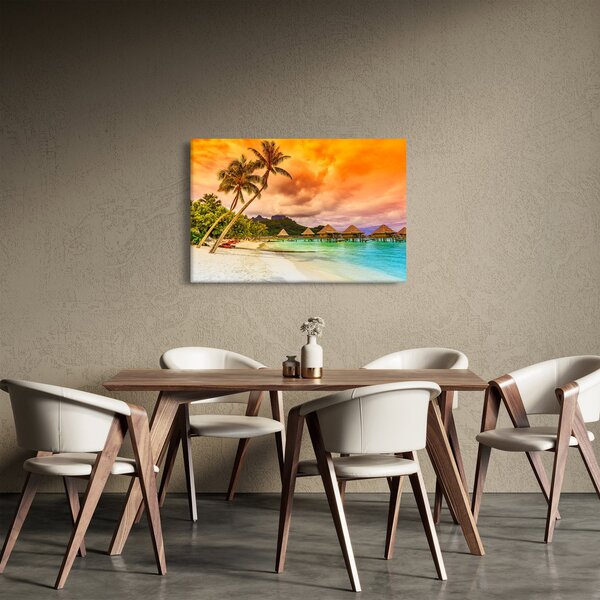 Slika - Otok Bora Bora (90x60 cm)
