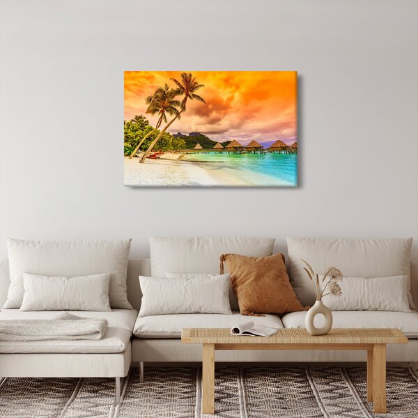 Slika - Otok Bora Bora (90x60 cm)