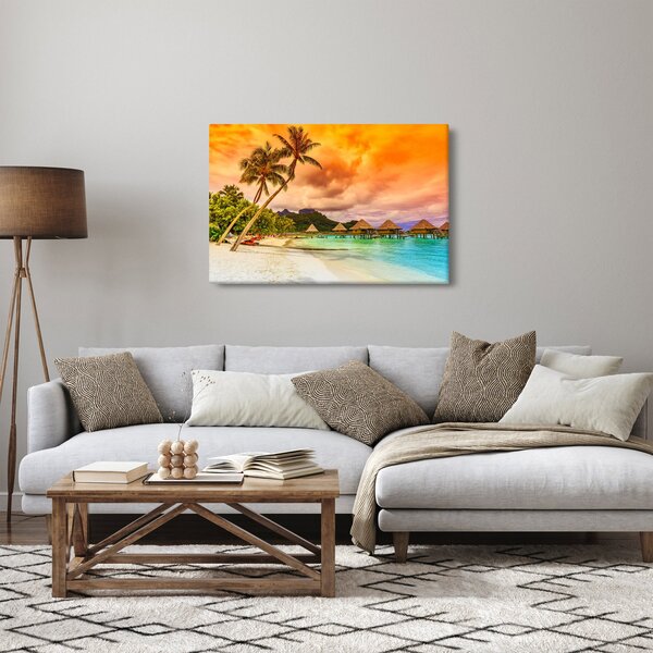 Slika - Otok Bora Bora (90x60 cm)