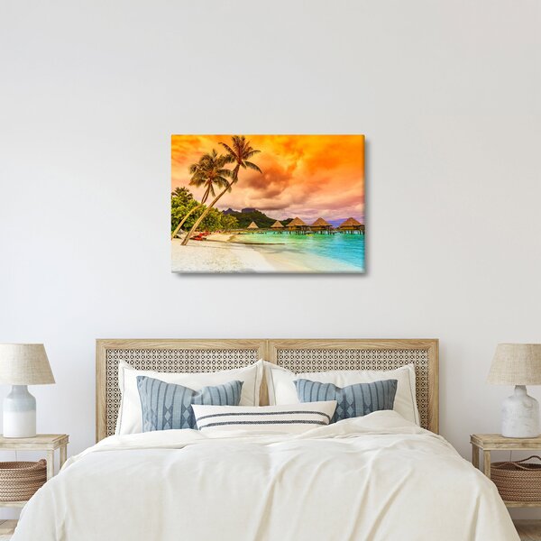 Slika - Otok Bora Bora (70x50 cm)