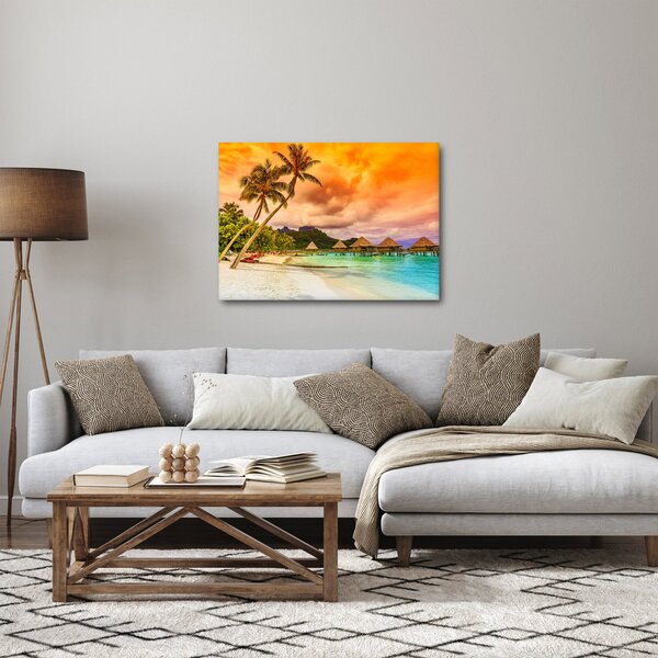 Slika - Otok Bora Bora (70x50 cm)