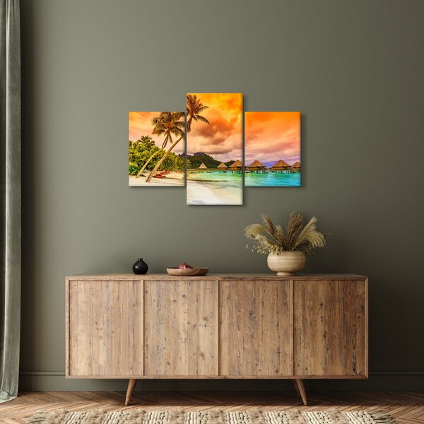 Slika - Otok Bora Bora (90x60 cm)