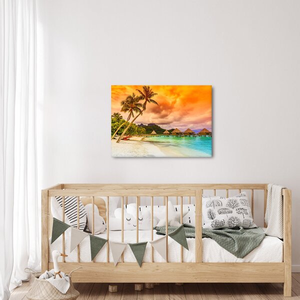 Slika - Otok Bora Bora (70x50 cm)